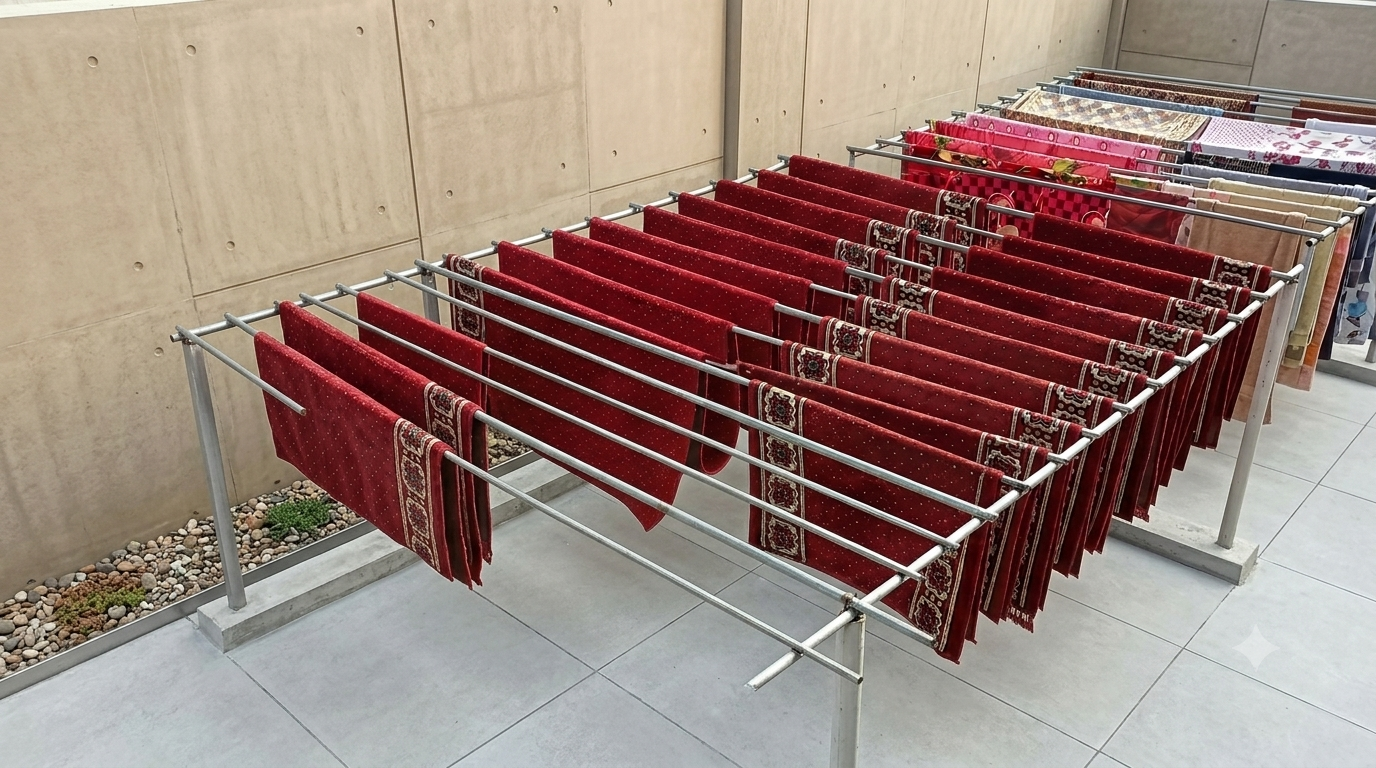 Pengeringan - Laundry Karpet Semarang