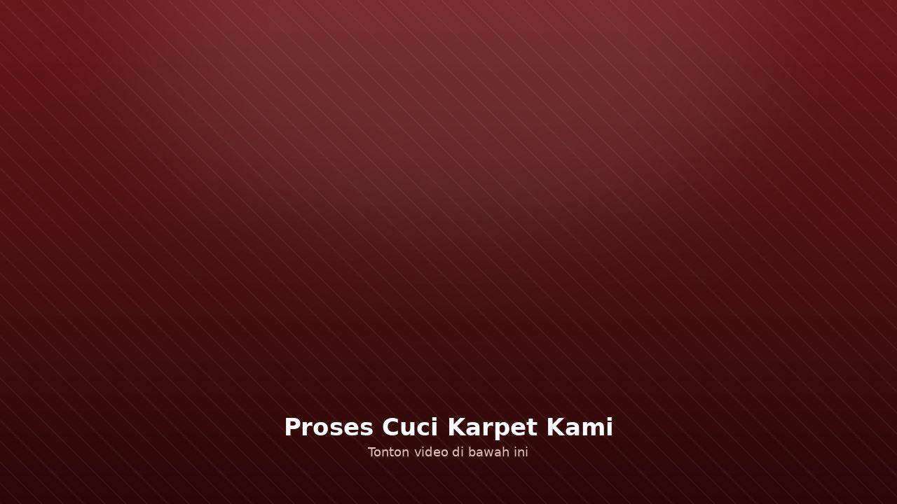 Video proses cuci karpet - Laundry Karpet Semarang